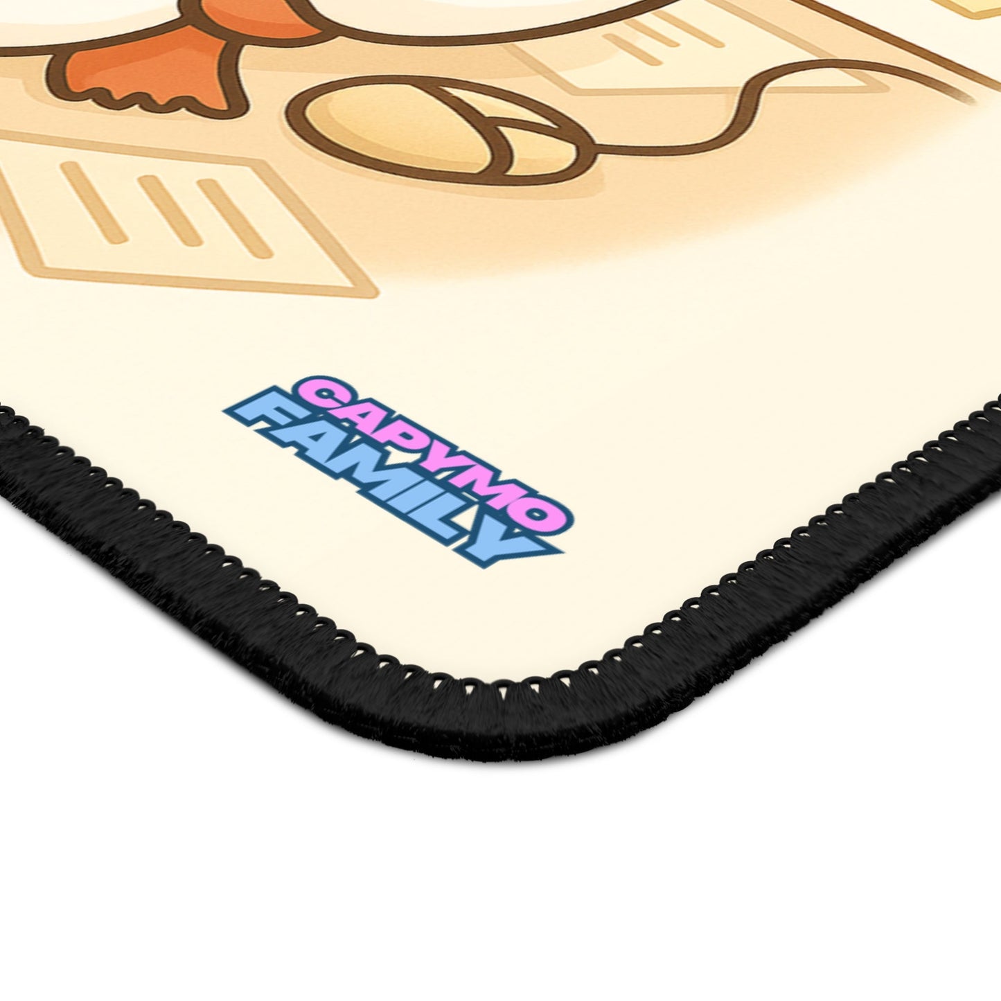 Capymo Family Cute Bunny Gaming Mouse Pad, Toto Design, Desk Mat, Gamer Gift, Animal Lover Mousepad, Office Accessories - Capymo Family