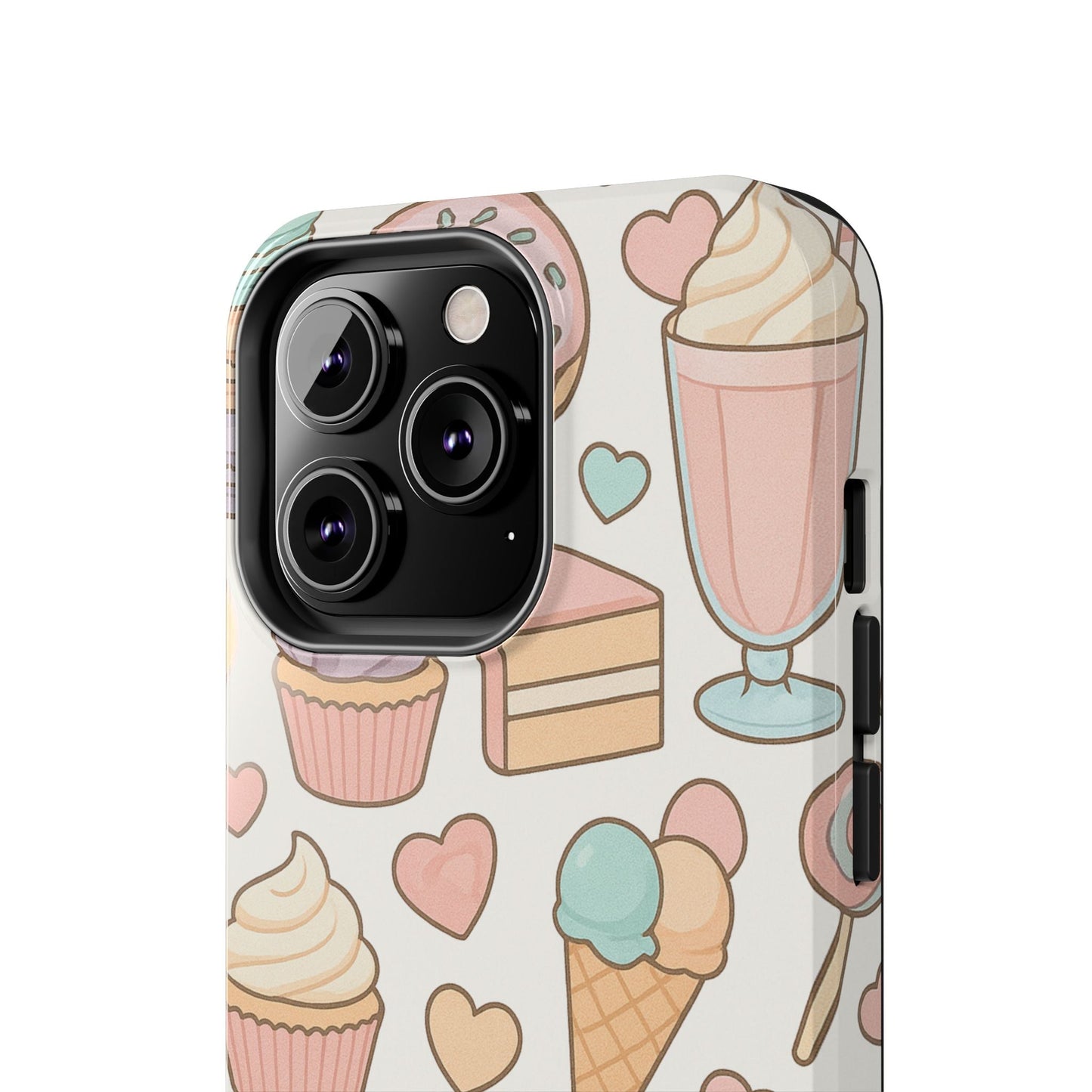 Capymo Family Kawaii Dessert Phone Case – “Sweet Tooth Collection” Ice Cream, Cake, and Candy Cute Pastel Design - Capymo Family