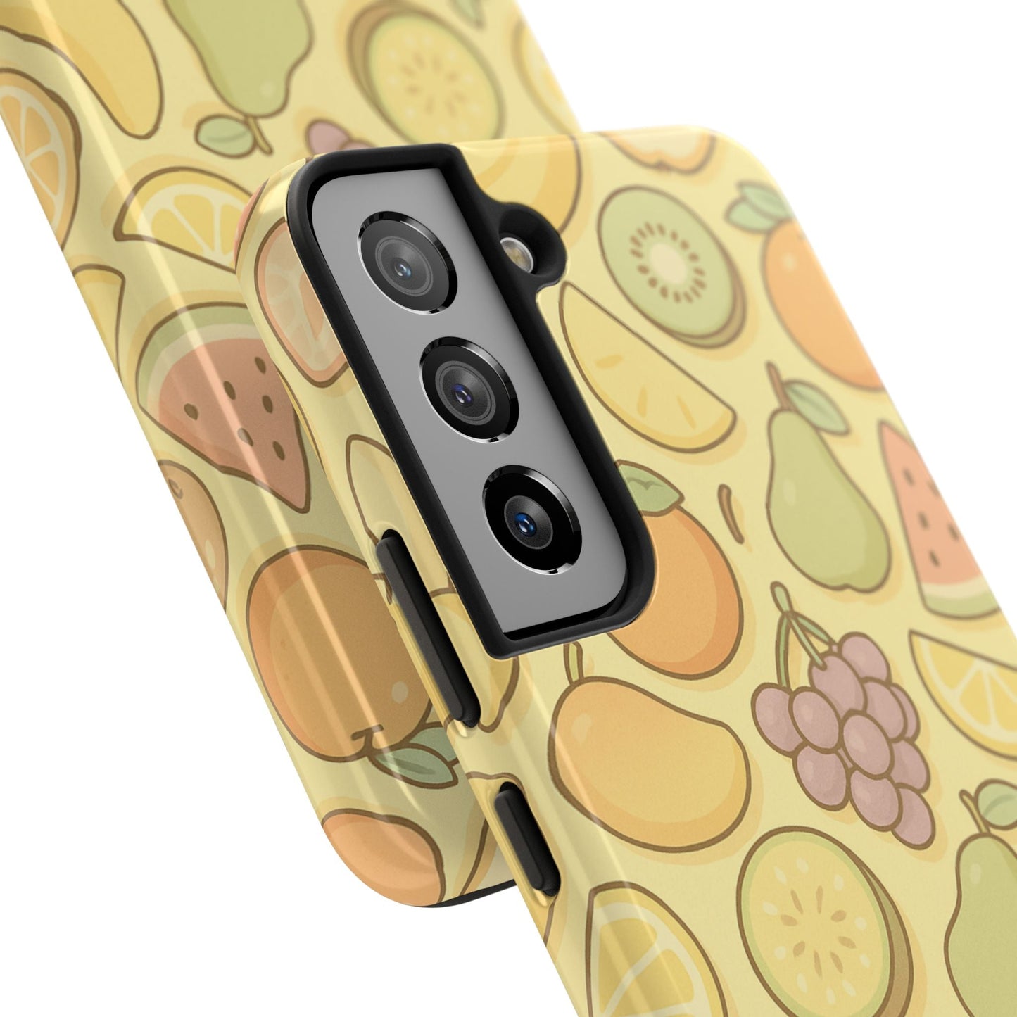 Capymo Family Kawaii Fruit Phone Case – Cute Aesthetic iPhone Cover with Citrus & Summer Vibes - Capymo Family