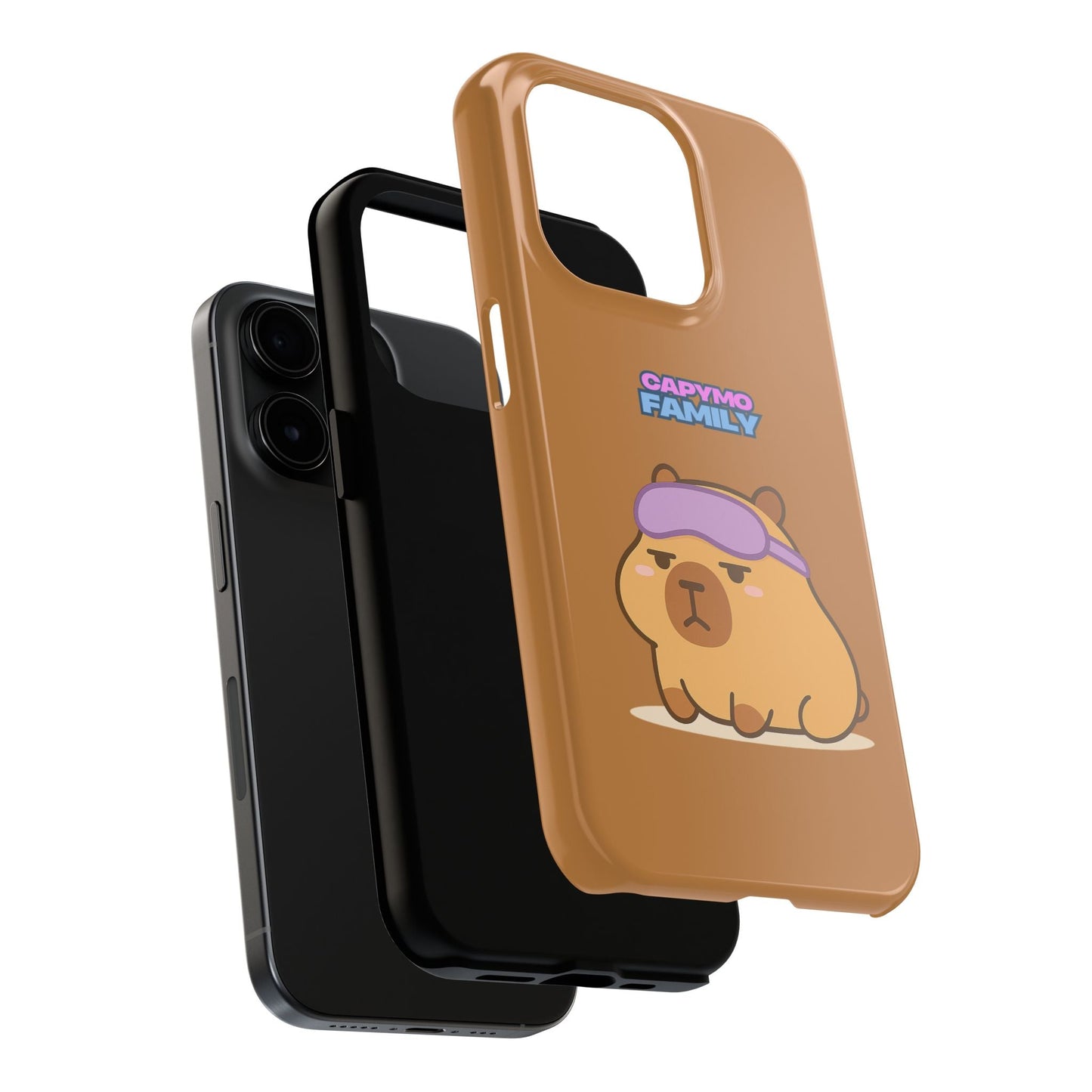 Capymo Family Sleepy Capybara Phone Case – "Capy" The Capybara Phone Case - Capymo Family