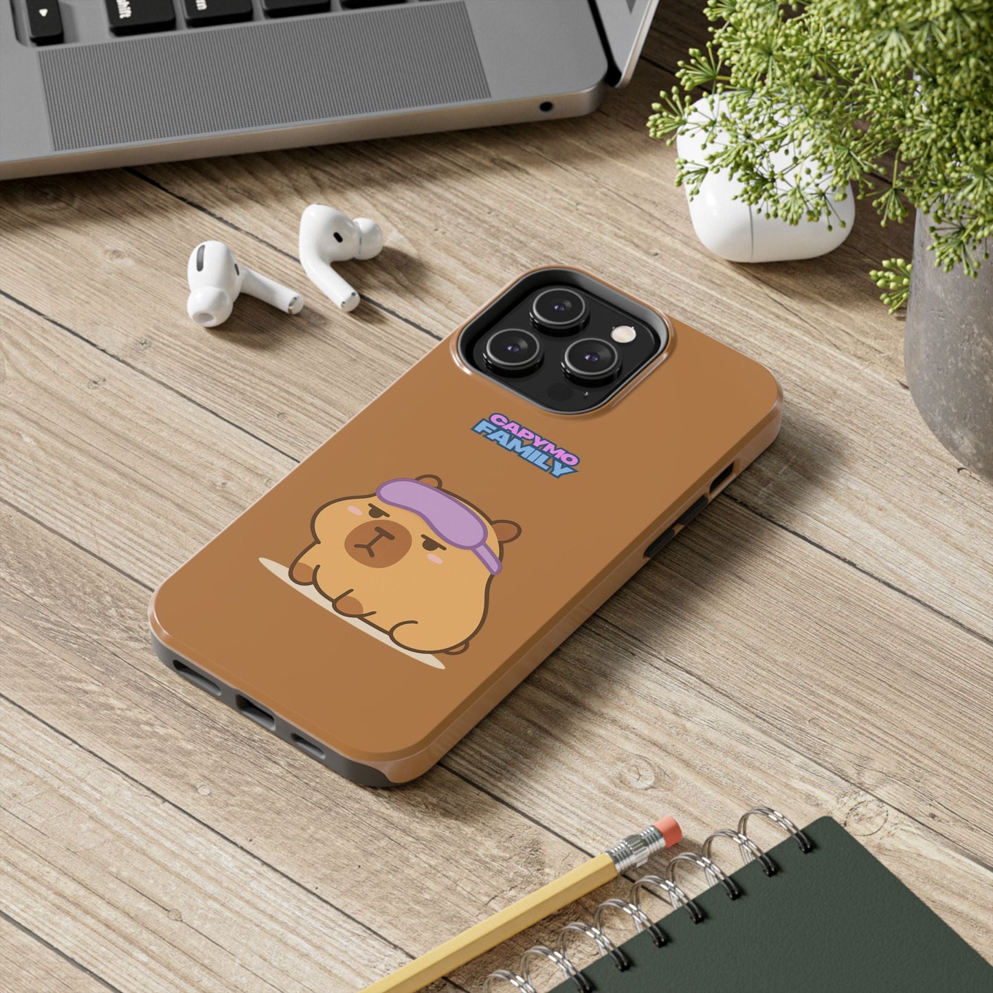 Capymo Family Sleepy Capybara Phone Case – "Capy" The Capybara Phone Case - Capymo Family