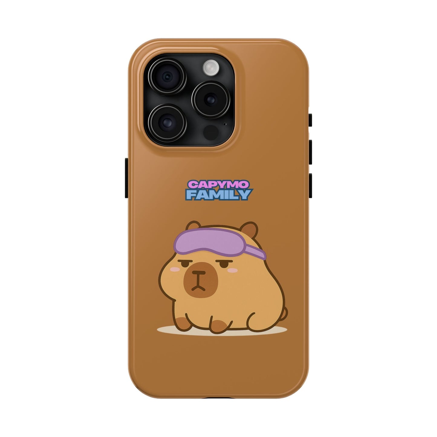 Capymo Family Sleepy Capybara Phone Case – "Capy" The Capybara Phone Case - Capymo Family