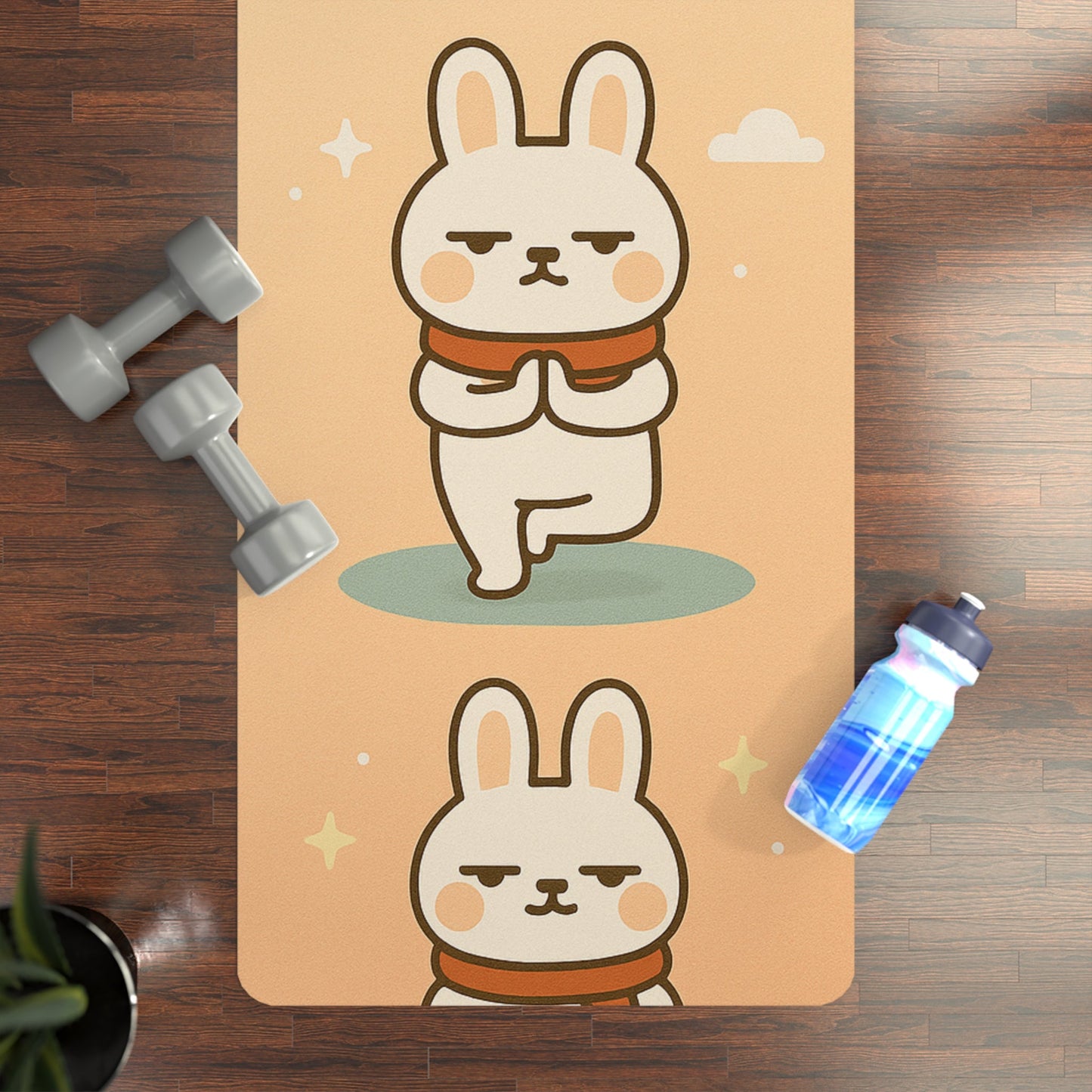 Capymo "TOTO" Yoga Mat for Kids and Adults, Stylish Exercise Mat, Fitness Gift, Home Gym Essential, Animal Lover Accessory - Capymo Family