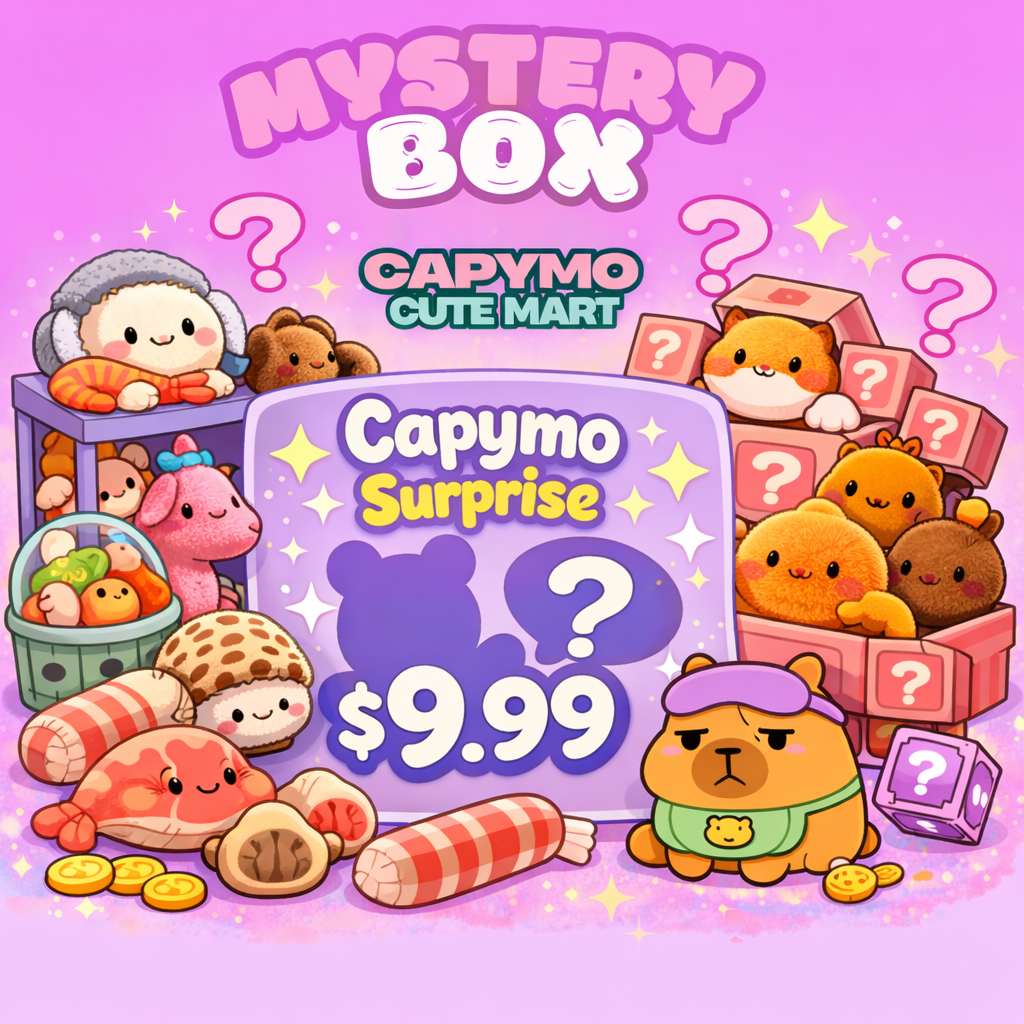 Capymo Mystery Box - Capymo Cute Mart operated by Glitify LLC