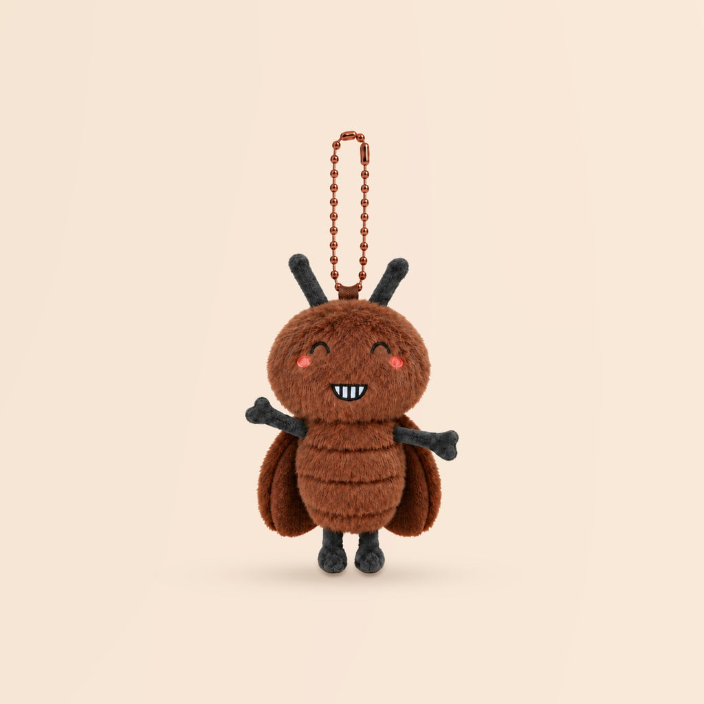 Rocco the Roach Plush Keychain