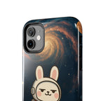 Capymo Family Cute Cartoon Bunny Tough Phone Case –Cute Astronaut  Bunny "Toto" Phone Case