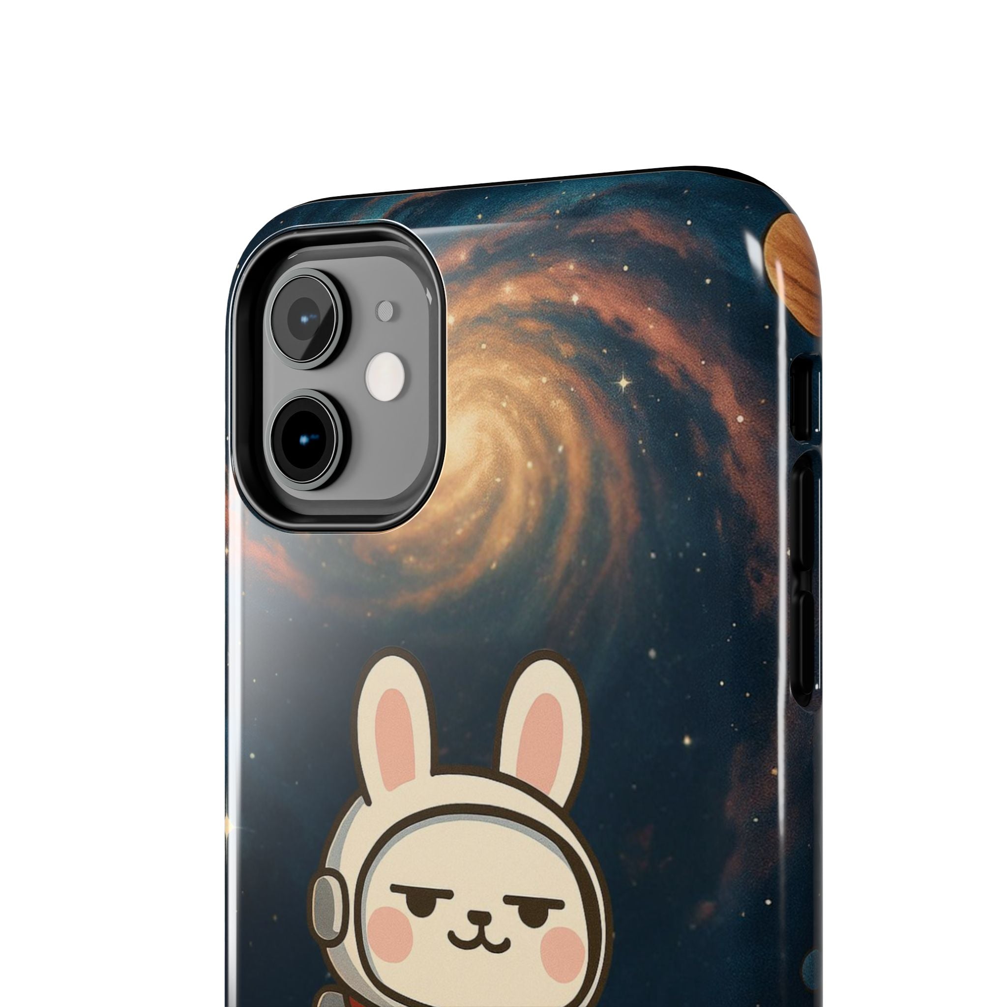 Capymo Family Cute Cartoon Bunny Tough Phone Case –Cute Astronaut  Bunny "Toto" Phone Case
