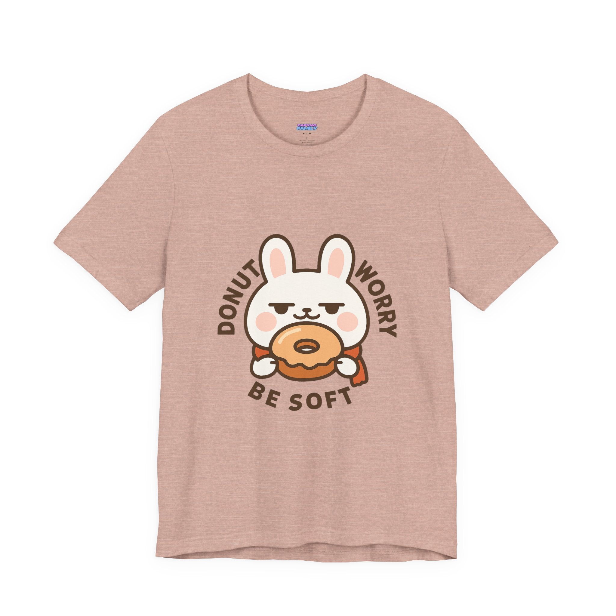 Capymo Family Cute Donut Bunny Tee - Unisex Jersey Short Sleeve T-Shirt, Funny Graphic Tee, Gift for Animal Lovers, Soft and Comfy Wear, Perfect for [...]