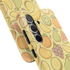 Capymo Family Kawaii Fruit Phone Case – Cute Aesthetic iPhone Cover with Citrus & Summer Vibes