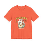 Capymo Family Kawaii Bunny Soft Cotton T-Shirt – "Nap Goals" "Toto" The Bunny Cute Tee (Unisex)