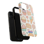 Capymo Family Kawaii Dessert Phone Case – “Sweet Tooth Collection” Ice Cream, Cake, and Candy Cute Pastel Design