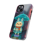 Capymo Family Cute Bunny Phone Case - Cyber Umbrella Bunny "Toto" Phone Case
