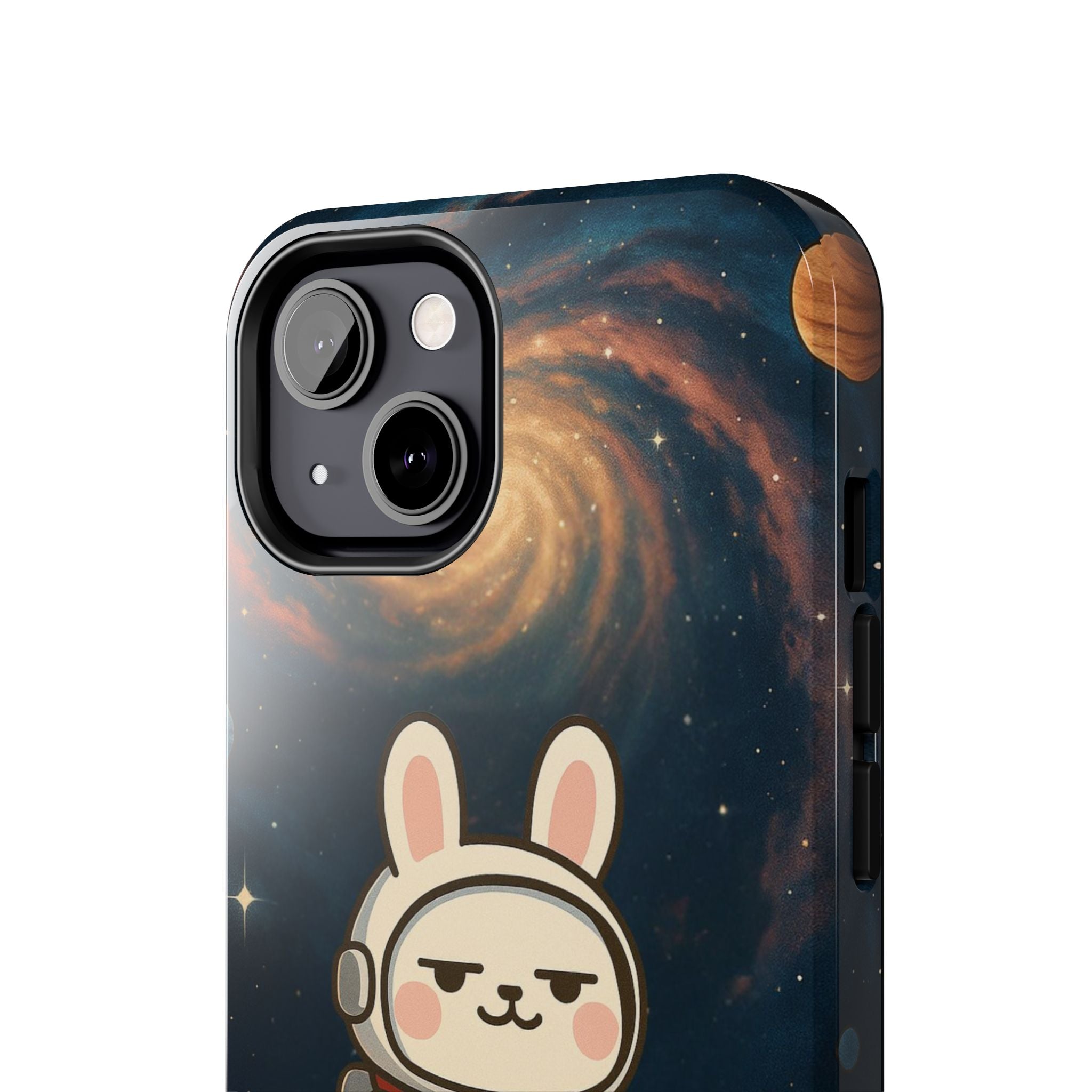 Capymo Family Cute Cartoon Bunny Tough Phone Case –Cute Astronaut  Bunny "Toto" Phone Case