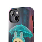 Capymo Family Cute Bunny Phone Case - Cyber Umbrella Bunny "Toto" Phone Case