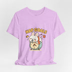 Capymo Family Kawaii Bunny Soft Cotton T-Shirt – "Nap Goals" "Toto" The Bunny Cute Tee (Unisex)