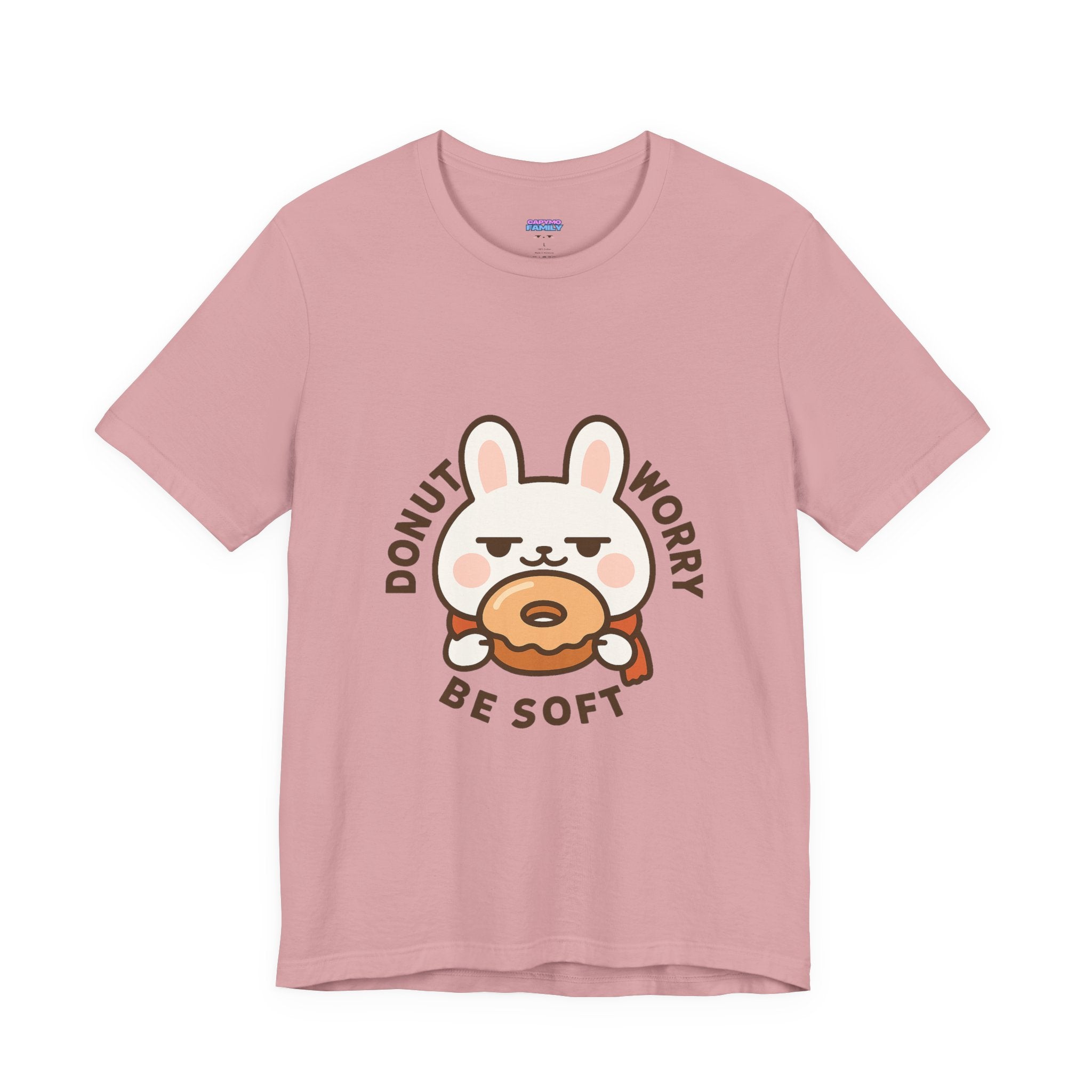 Capymo Family Cute Donut Bunny Tee - Unisex Jersey Short Sleeve T-Shirt, Funny Graphic Tee, Gift for Animal Lovers, Soft and Comfy Wear, Perfect for [...]