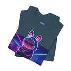 Capymo Family Kawaii Bunny Soft Cotton T-Shirt – "Main Character Energy" "Toto" The Bunny Cute Tee (Unisex)