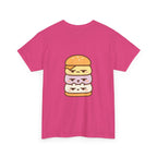 Capymo Family Cute Cartoon Family Tee, Unisex Graphic T-Shirt, Gifts for Animal Lovers, Funny Casual Wear, Birthday and Holiday Apparel