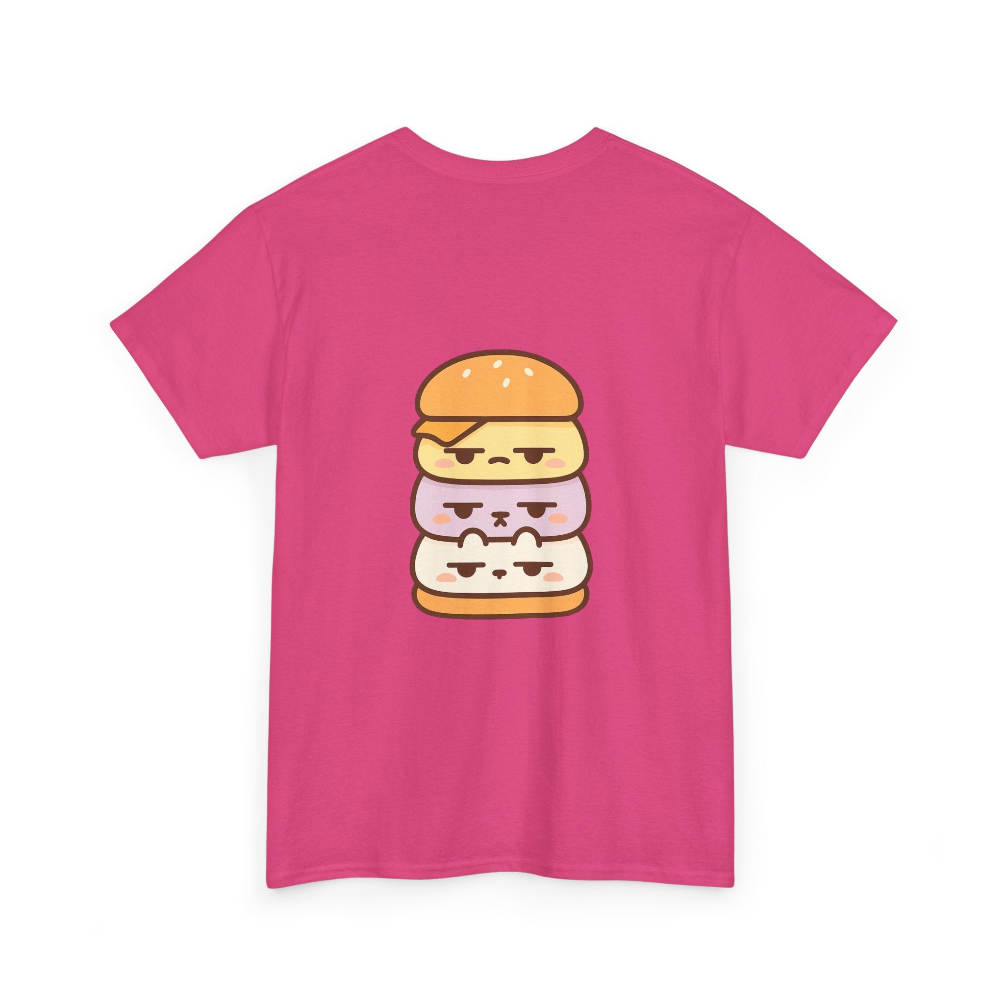 Capymo Family Cute Cartoon Family Tee, Unisex Graphic T-Shirt, Gifts for Animal Lovers, Funny Casual Wear, Birthday and Holiday Apparel