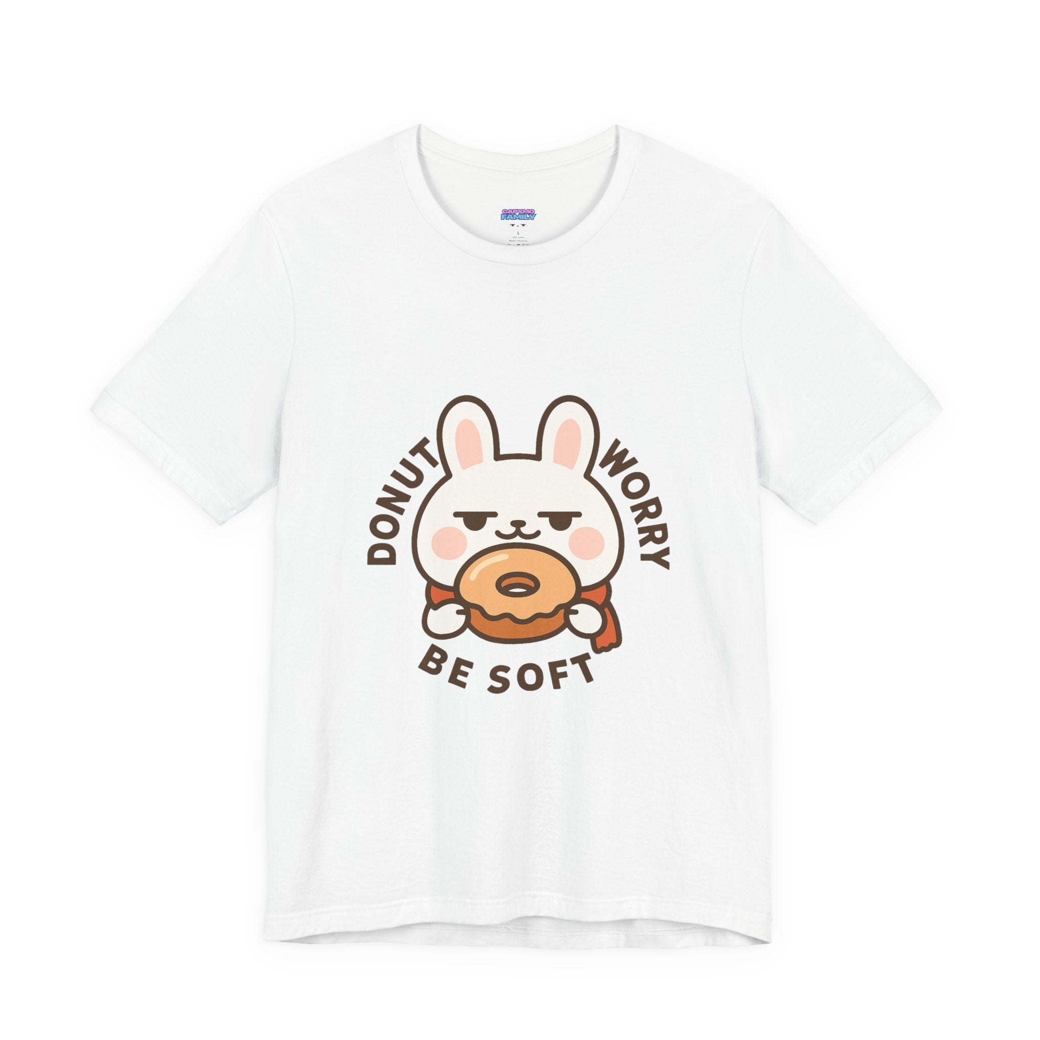 Capymo Family Cute Donut Bunny Tee - Unisex Jersey Short Sleeve T-Shirt, Funny Graphic Tee, Gift for Animal Lovers, Soft and Comfy Wear, Perfect for [...]
