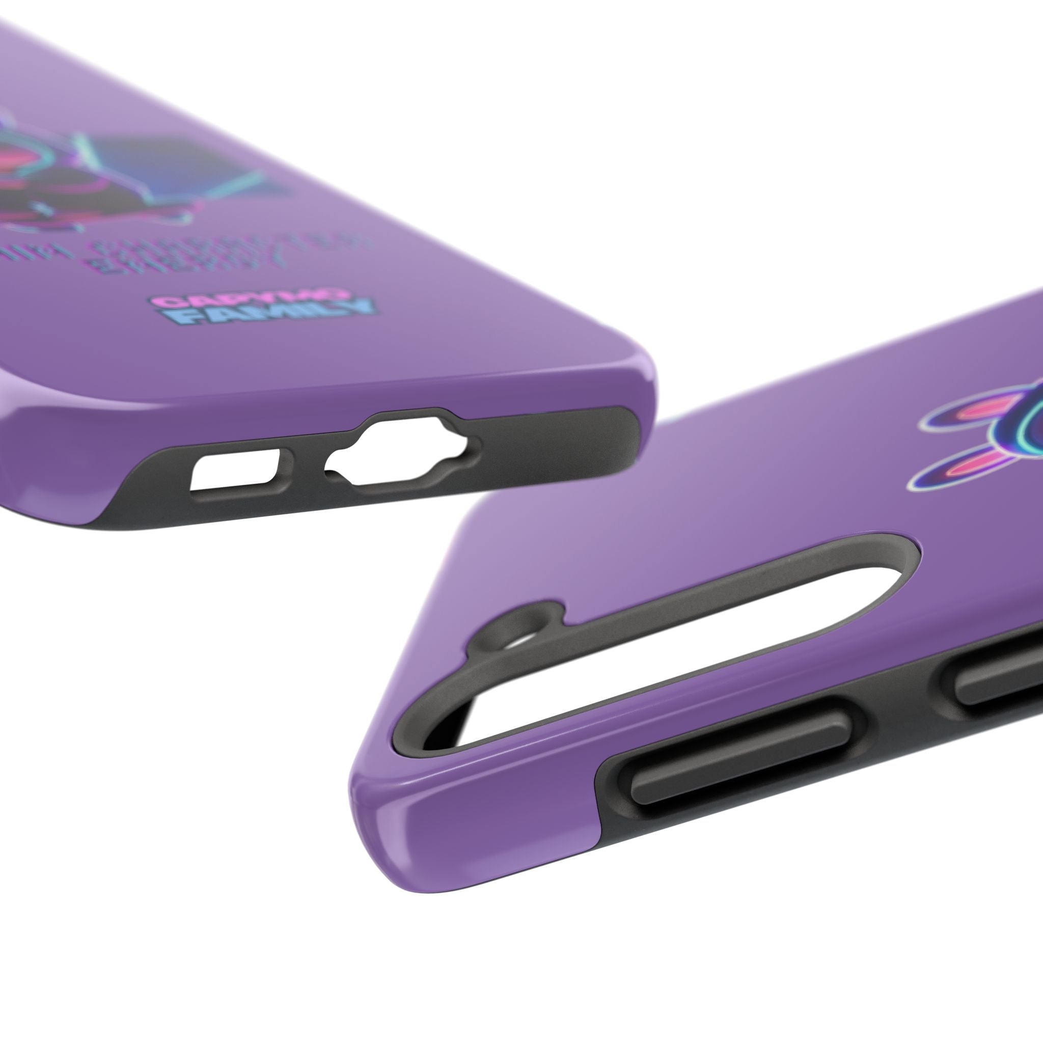 Capymo Family “Main Character Energy” Phone Case – Cyber Bunny Toto Aesthetic Cover