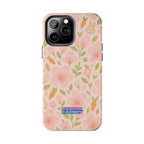 Capymo Family Bunny Blossom Spring Phone Case – Cute Floral iPhone Cover with Carrots & Sakura