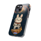 Capymo Family Cute Cartoon Bunny Tough Phone Case –Cute Astronaut  Bunny "Toto" Phone Case