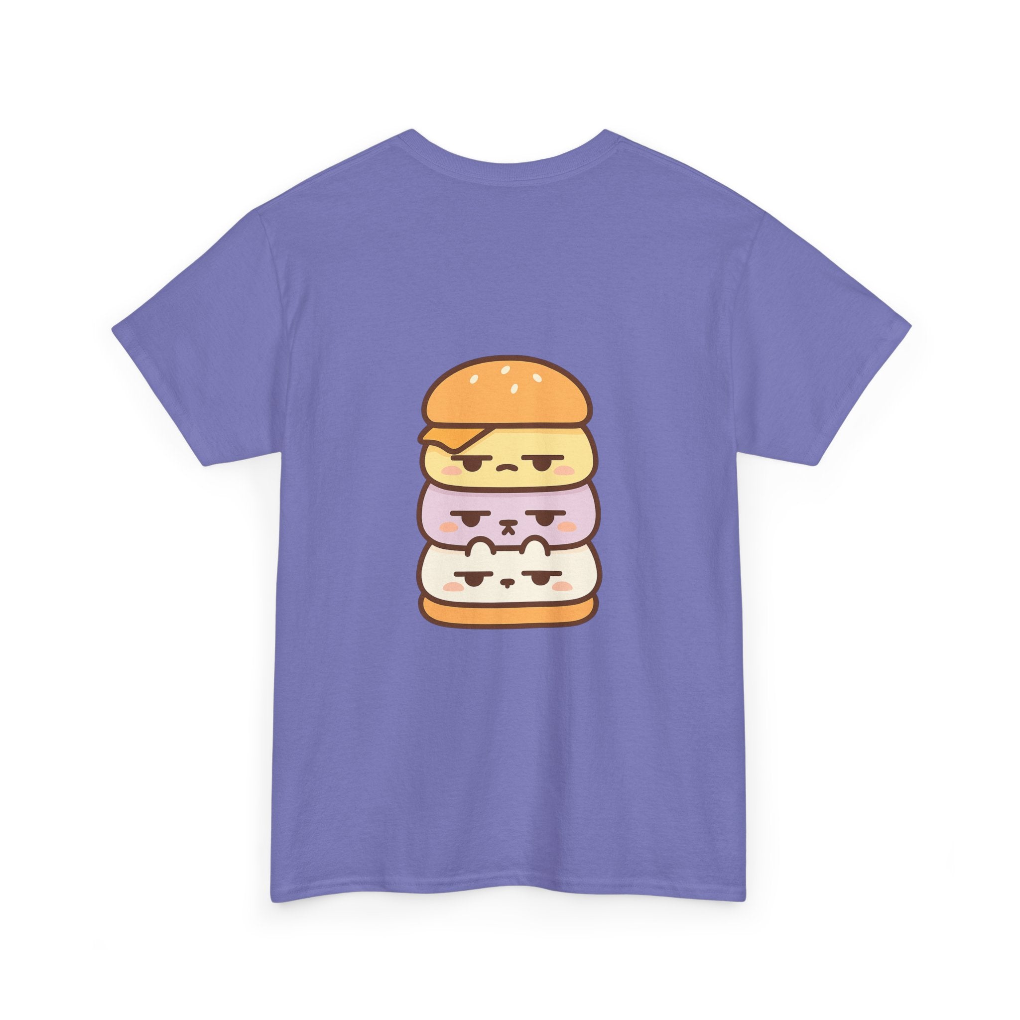 Capymo Family Cute Cartoon Family Tee, Unisex Graphic T-Shirt, Gifts for Animal Lovers, Funny Casual Wear, Birthday and Holiday Apparel