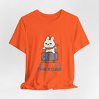 Capymo Family Adventurous Bunny Graphic Tee | Family Travel Shirt, Cute Animal T-Shirt, Fun Summer Outfit, Gift for Travelers, Vacation Wear