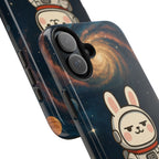 Capymo Family Cute Cartoon Bunny Tough Phone Case –Cute Astronaut  Bunny "Toto" Phone Case