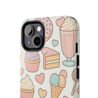 Capymo Family Kawaii Dessert Phone Case – “Sweet Tooth Collection” Ice Cream, Cake, and Candy Cute Pastel Design