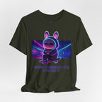 Capymo Family Kawaii Bunny Soft Cotton T-Shirt – "Main Character Energy" "Toto" The Bunny Cute Tee (Unisex)