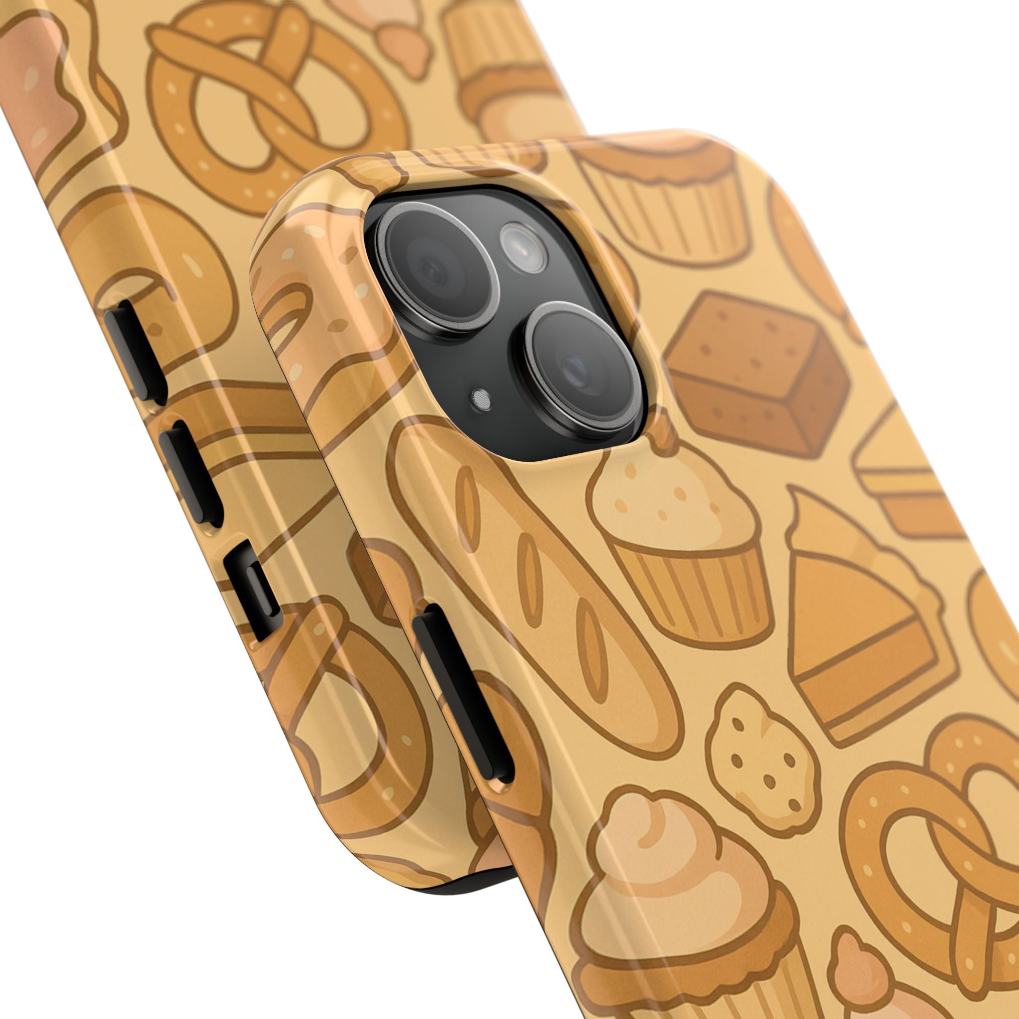 Capymo Family Kawaii Dessert Phone Case – Cute Aesthetic iPhone Cover with Pastry & Sweets Pattern