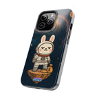 Capymo Family Cute Cartoon Bunny Tough Phone Case –Cute Astronaut  Bunny "Toto" Phone Case