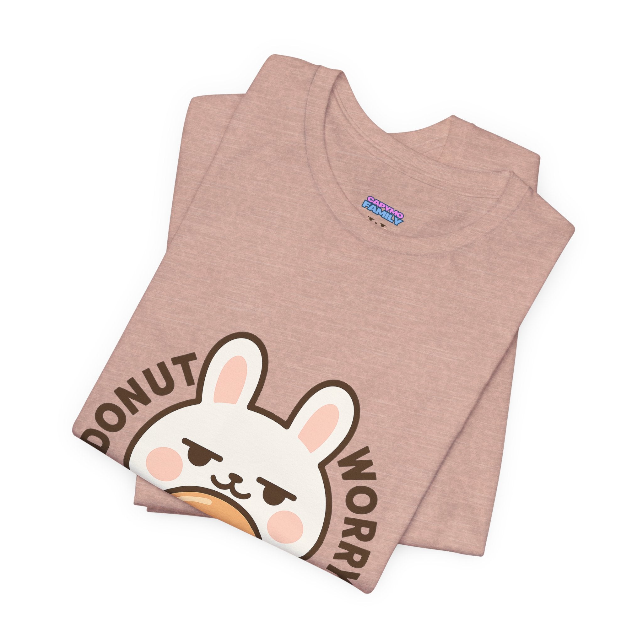 Capymo Family Cute Donut Bunny Tee - Unisex Jersey Short Sleeve T-Shirt, Funny Graphic Tee, Gift for Animal Lovers, Soft and Comfy Wear, Perfect for [...]