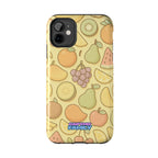Capymo Family Kawaii Fruit Phone Case – Cute Aesthetic iPhone Cover with Citrus & Summer Vibes