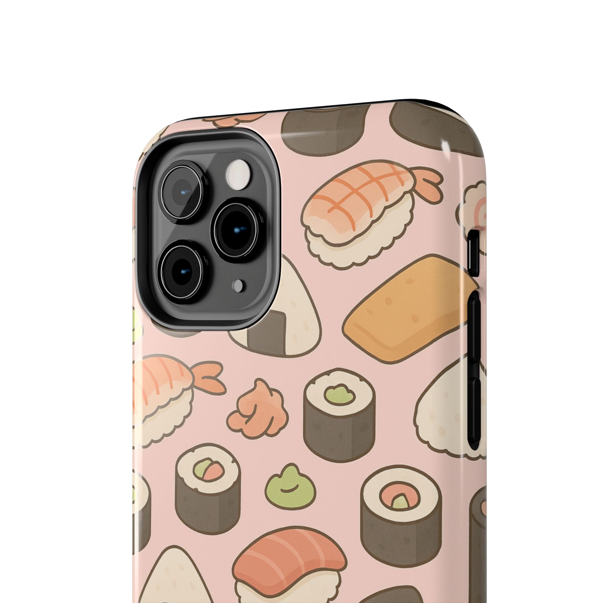 Capymo Family Kawaii Sushi Phone Case – Cute Sushi Pattern Phone Case