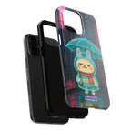 Capymo Family Cute Bunny Phone Case - Cyber Umbrella Bunny "Toto" Phone Case