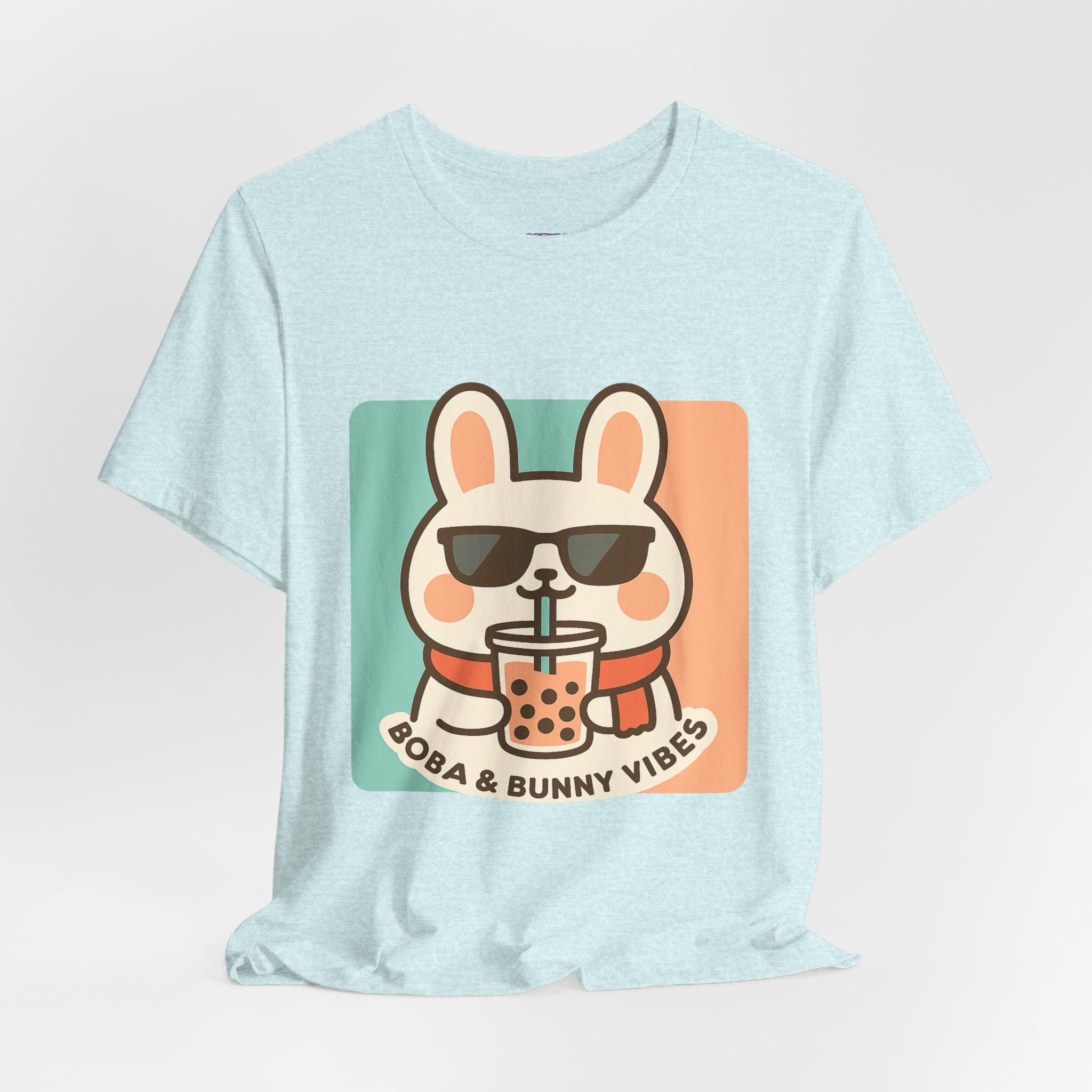 Capymo Family Charming Bunny Graphic Tee, Cute Animal Shirt, Casual Wear, Soft Unisex Tee, Perfect Gift for Animal Lovers, Everyday Fashion