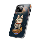 Capymo Family Cute Cartoon Bunny Tough Phone Case –Cute Astronaut  Bunny "Toto" Phone Case