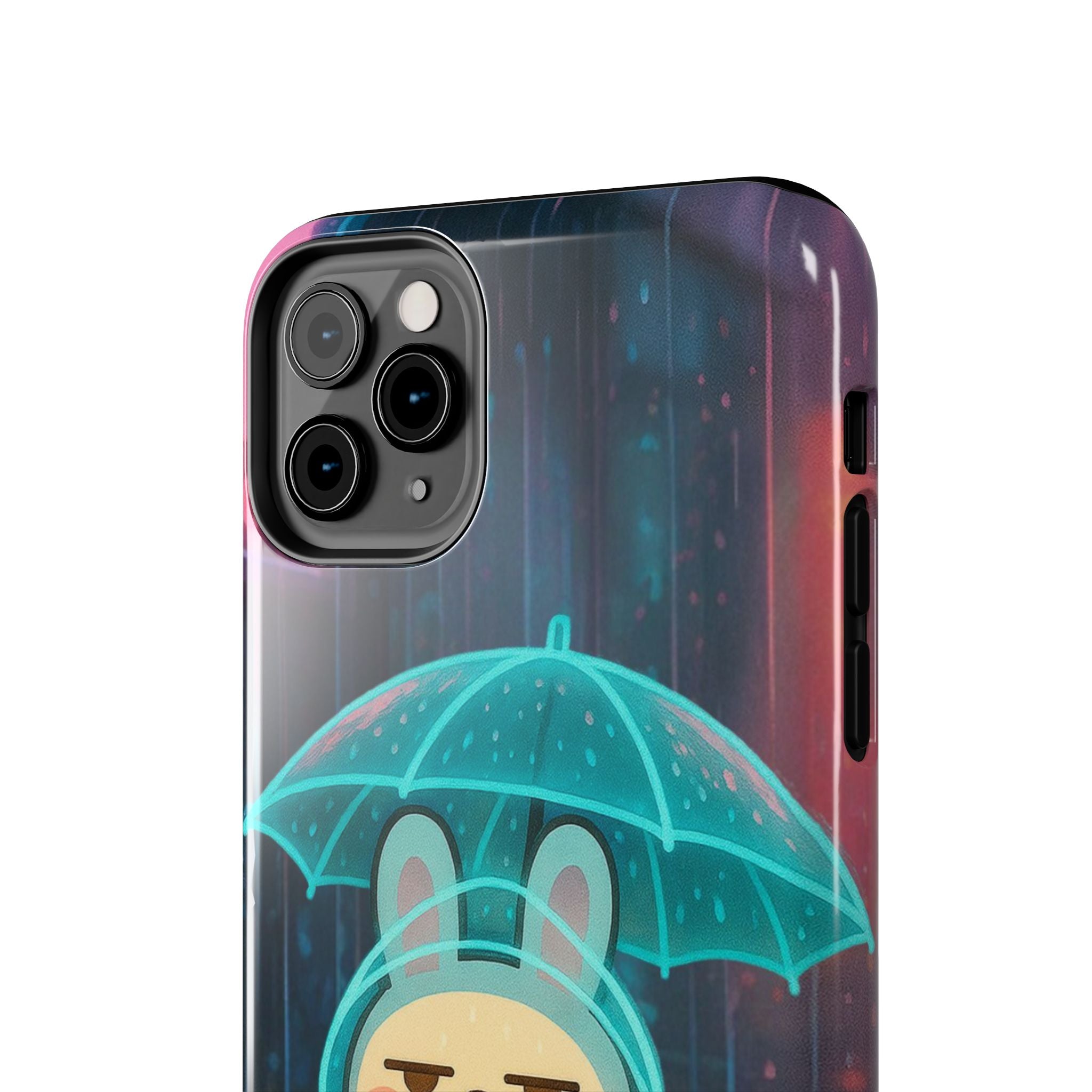 Capymo Family Cute Bunny Phone Case - Cyber Umbrella Bunny "Toto" Phone Case