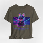 Capymo Family Kawaii Bunny Soft Cotton T-Shirt – "Main Character Energy" "Toto" The Bunny Cute Tee (Unisex)