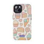 Capymo Family Kawaii Dessert Phone Case – “Sweet Tooth Collection” Ice Cream, Cake, and Candy Cute Pastel Design