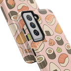 Capymo Family Kawaii Sushi Phone Case – Cute Sushi Pattern Phone Case