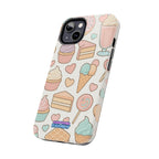 Capymo Family Kawaii Dessert Phone Case – “Sweet Tooth Collection” Ice Cream, Cake, and Candy Cute Pastel Design