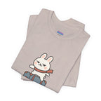 Capymo Family Adventurous Bunny Graphic Tee | Family Travel Shirt, Cute Animal T-Shirt, Fun Summer Outfit, Gift for Travelers, Vacation Wear