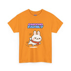 Capymo Family Themed Cute Animal Tee, Cute Cartoon T-Shirt, Bunny Graphic Tee, Funny Family Shirt, Adorable Unisex Cotton Tee