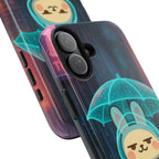 Capymo Family Cute Bunny Phone Case - Cyber Umbrella Bunny "Toto" Phone Case