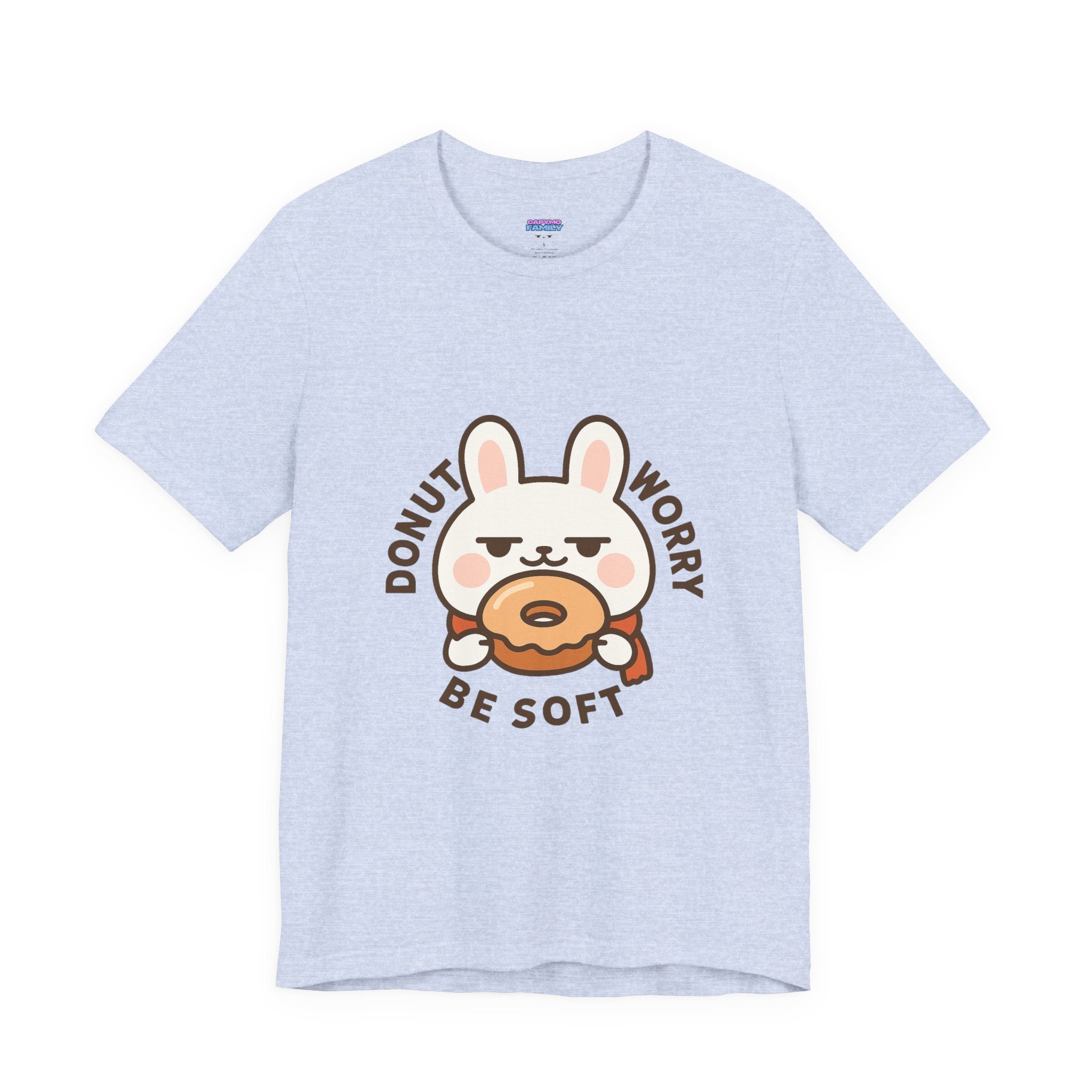 Capymo Family Cute Donut Bunny Tee - Unisex Jersey Short Sleeve T-Shirt, Funny Graphic Tee, Gift for Animal Lovers, Soft and Comfy Wear, Perfect for [...]