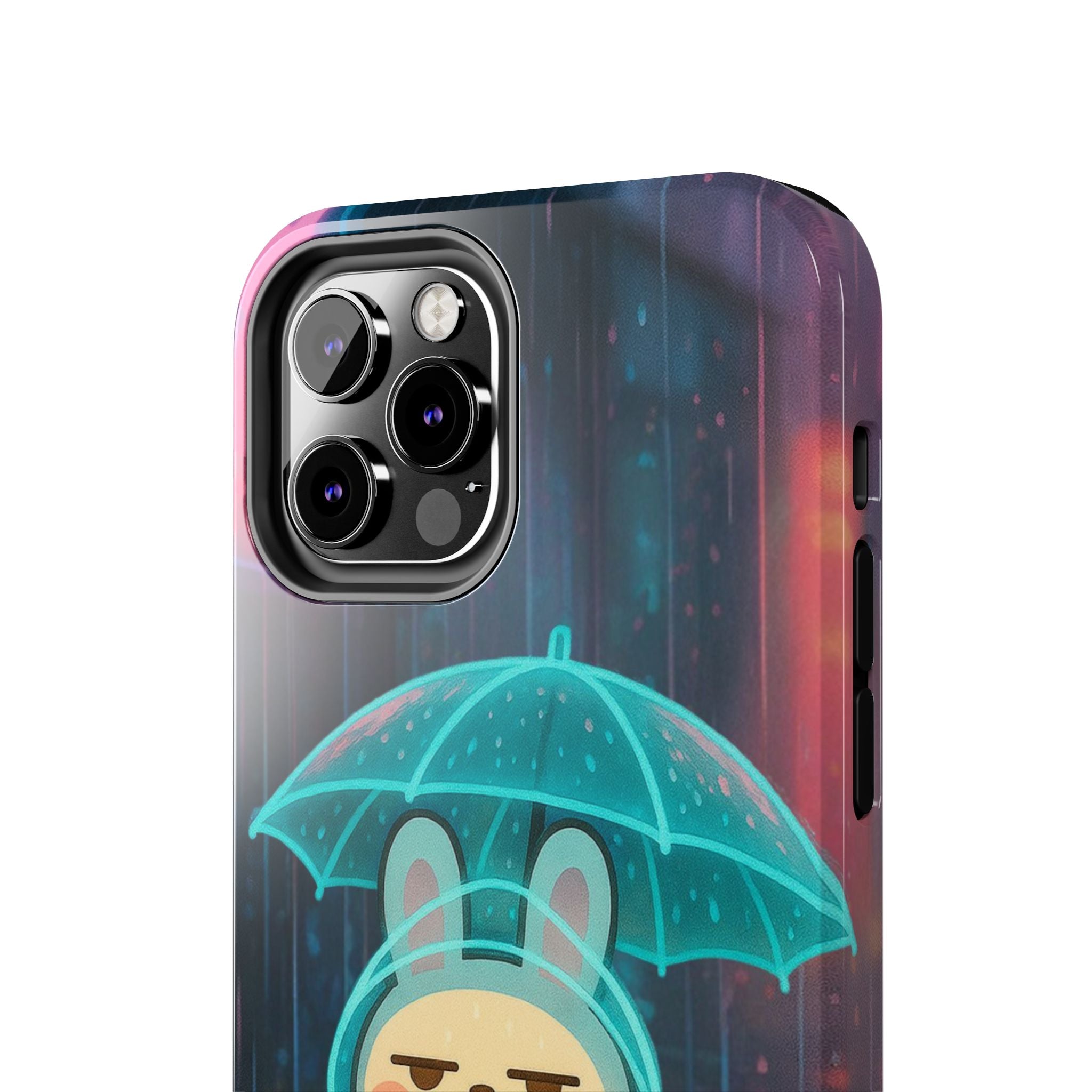 Capymo Family Cute Bunny Phone Case - Cyber Umbrella Bunny "Toto" Phone Case